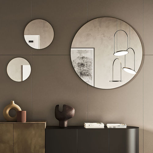 Specchio a muro - SNOW - Ronda Design - contemporaneo / rotondo / in metallo