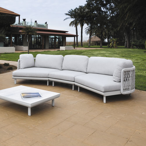 Divano modulare - VERONA - ARKIMUEBLE - contemporaneo / da giardino / per terrazza
