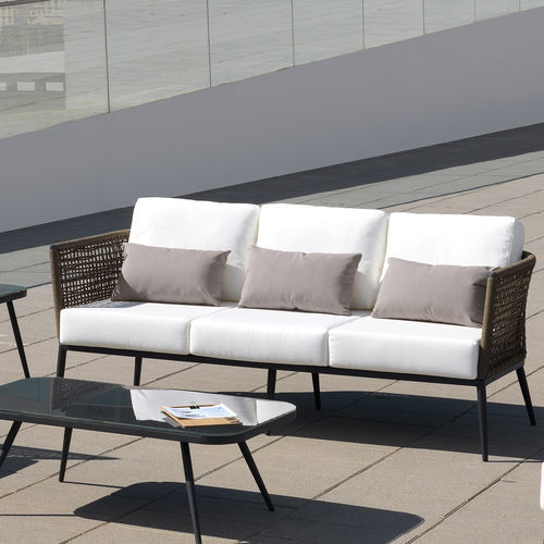 Divano contemporaneo - ROMA - ARKIMUEBLE - da giardino / per terrazza / in tessuto