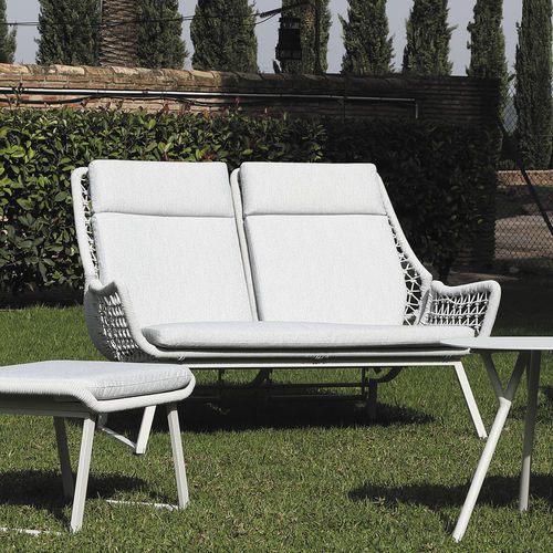 Divano contemporaneo - VERONA - ARKIMUEBLE - da giardino / per terrazza / in tessuto acrilico