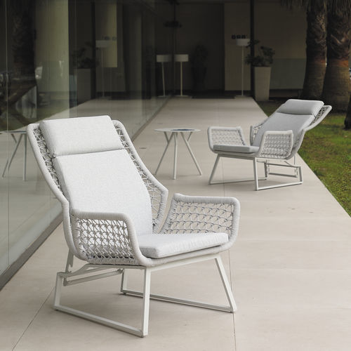 Poltrona relax contemporanea - VERONA - ARKIMUEBLE - in tessuto acrilico / in alluminio / reclinabile