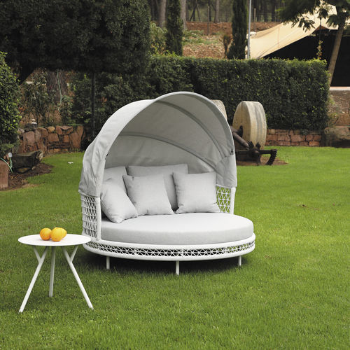 Dormeuse contemporanea - VERONA - ARKIMUEBLE - in tessuto / in alluminio / in corda