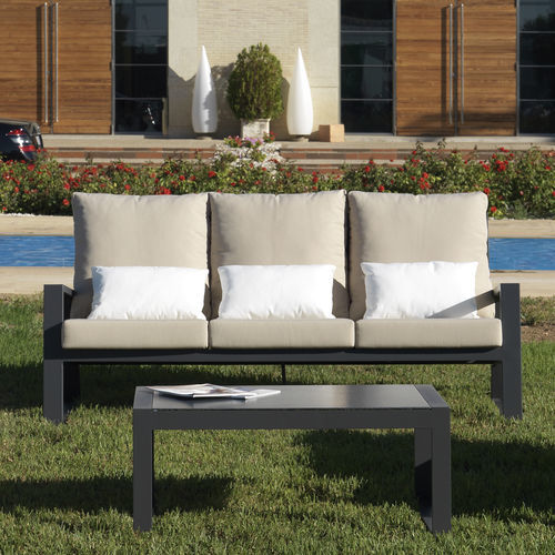 Divano contemporaneo - LAGOS - ARKIMUEBLE - da giardino / per terrazza / in tessuto