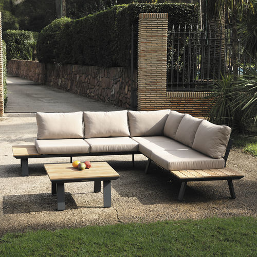 Divano modulare - LAGOS - ARKIMUEBLE - contemporaneo / da giardino / per terrazza