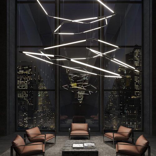 Luce a sospensione - 360° - Marchetti Illuminazione - LED / lineare / IP20