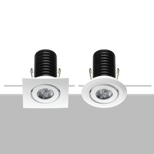 Faretto da incasso a soffitto - ADAN - Flexalighting - LED / rotondo / IP65