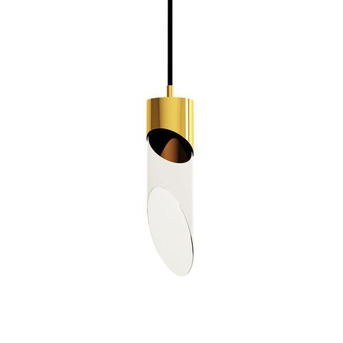Lampada a sospensione - BAMBOO - CreativeMary - in ottone lucidato / in vetro / contemporanea