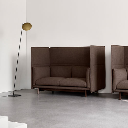Divano contemporaneo - KITE - Wendelbo - in tessuto / con rivestimento rimovibile / a schienale alto