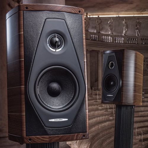 Altoparlante da terra - OLYMPICA I - Sonus Faber - residenziale / da interno / in legno