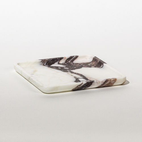 Svuotatasche - SQUARE PLATE CALACATTA VIOLA - MAAMI HOME