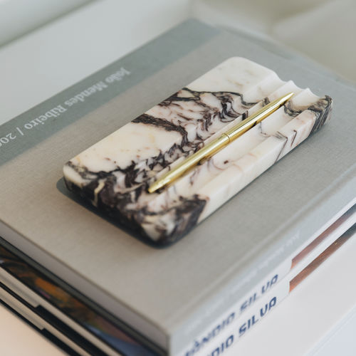 Organizzatore per ufficio in marmo - LITHOS - MAAMI HOME