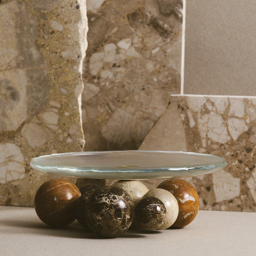 Centrotavola in vetro - ATOMO - MAAMI HOME - in marmo / contemporaneo