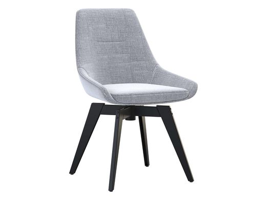 Sedia contemporanea - OSLO - AKANTE - da interno / in tessuto / con supporto in acciaio laccato