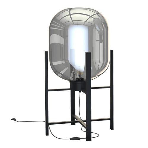 Lampada da tavolo - GEMINI - AKANTE - in acciaio laccato / in metallo laccato / in vetro