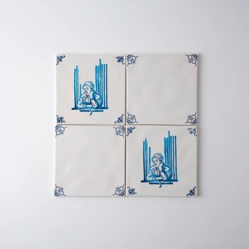 Piastrella bentonitica - VINTAGE COLLECTION 12 - Karoistanbul - opaca / da interno / da parete