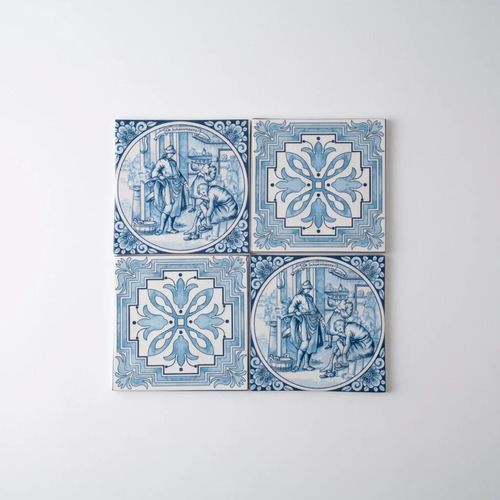 Piastrella in ceramica - VINTAGE COLLECTION 21 - Karoistanbul - opaca / da interno / da parete