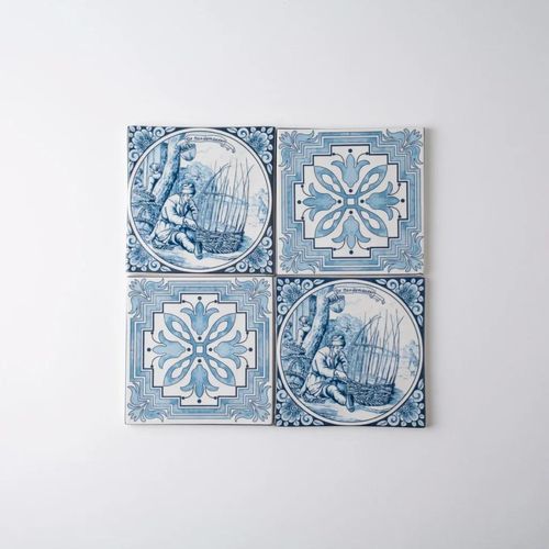Piastrella in ceramica - VINTAGE COLLECTION 20 - Karoistanbul - opaca / da interno / da parete