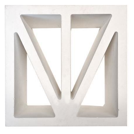 Blocco di calcestruzzo decorativo - BREEZE 03 - Karoistanbul - per muro / eco-costruzione