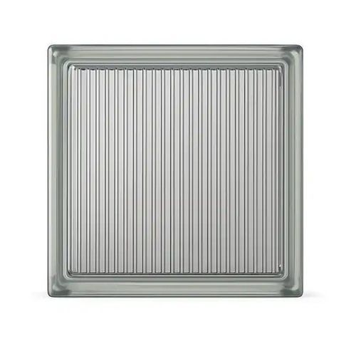 Mattone di vetro quadrato - LINE LITE - Karoistanbul - a rilievo / per interni / per edifici