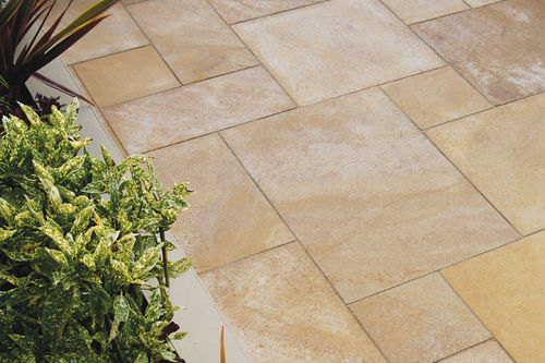 Piastrella in gres - GOLDEN BUFF - classical natural Stone - spazzolata / da esterno / da pavimento