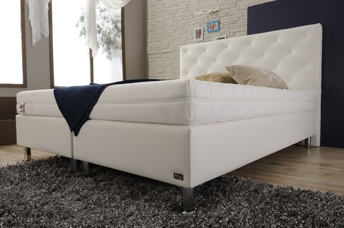Letto matrimoniale - VISCOSTAR  - ISBIR - contemporaneo / imbottito / in tessuto