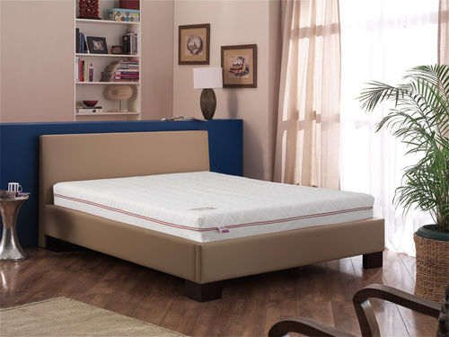 Letto matrimoniale - NAPOLI SET - ISBIR - contemporaneo / in tessuto / in pelle
