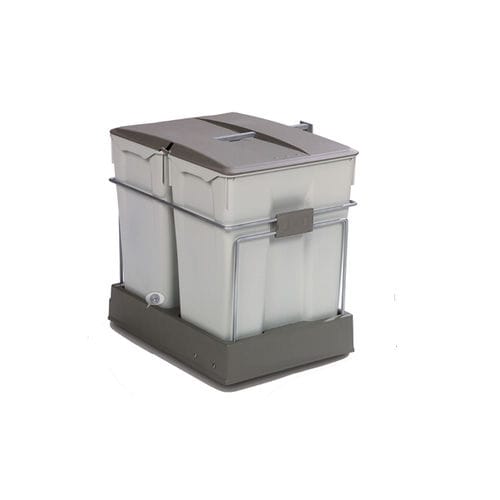 Portarifiuti da cucina - Albio 40 - Alveus - per raccolta differenziata / in plastica / con coperchio