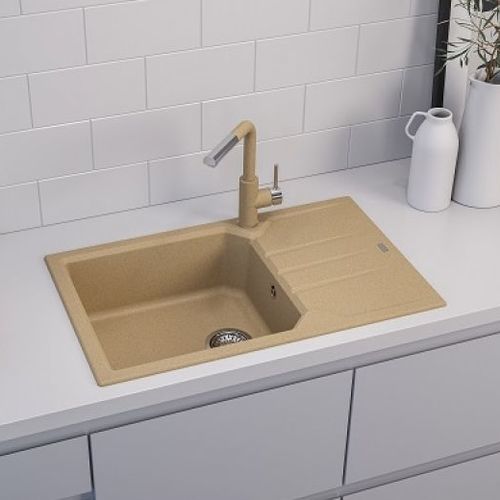 Lavello a 1 vasca - Record 40 - Alveus - con gocciolatoio / in composito / monoblocco