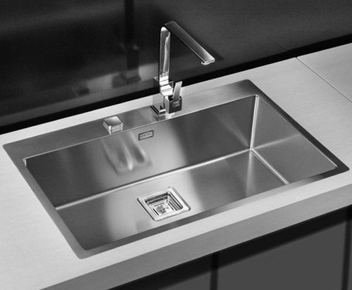 Lavello a 1 vasca - STYLUX 40 - Alveus - senza gocciolatoio / in acciaio inossidabile / da incasso
