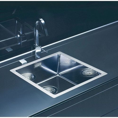 Lavello a 1 vasca - Quadrix 40 - Alveus - senza gocciolatoio / in acciaio inossidabile / da incasso