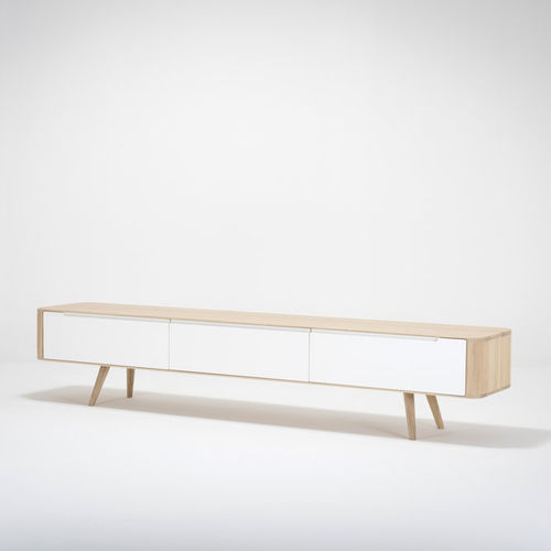Mobile porta TV contemporaneo - ENA - Gazzda - lowboard / in rovere / in MDF