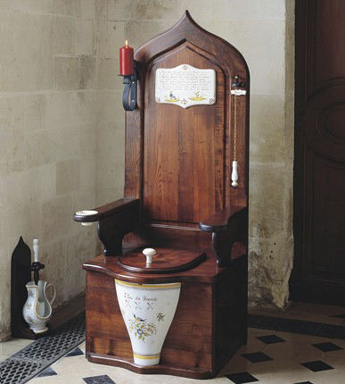 WC da appoggio - 5501 - Herbeau - contract / allungato / rialzato