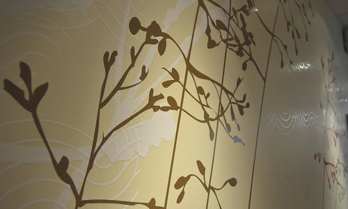 Adesivo da parete natura - RESIDENCE HÔTELIÈRE DOMITYS LANESTER - Atelier d'Art Osmoze - Design & décoration murale - per edifici pubblici / di segnalazione