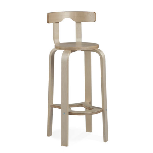Sedia alta contemporanea - Classical - Tarmeko LPD - da sala / in legno / con supporto in legno
