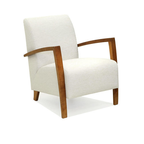 Poltrona contemporanea - Ben - Tarmeko LPD - in tessuto / in pelle / in legno
