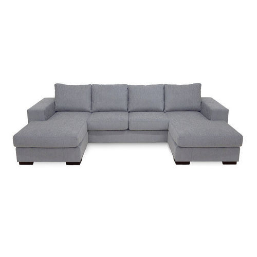 Divano modulare - Carelia - Tarmeko LPD - contemporaneo / in tessuto / grigio