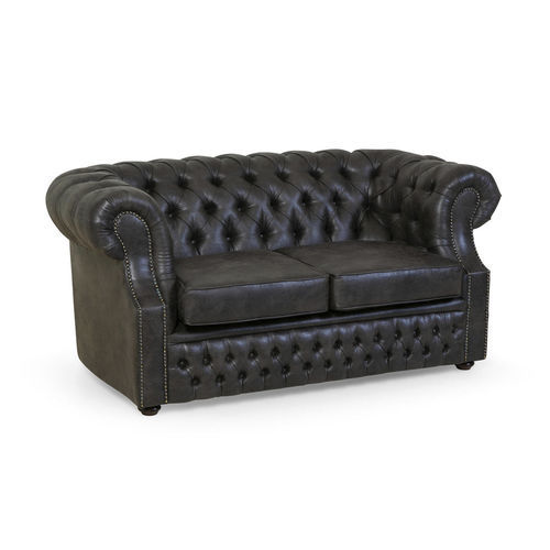 Divano chesterfield - Tarmeko LPD - in pelle / con braccioli / imbottito