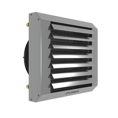 Termoventilatore a muro - LEO INOX - flowair