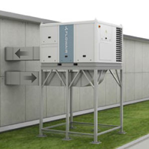 Unità di ventilazione industriale - CUBE 20 - flowair - professionale / compatto / termodinamico