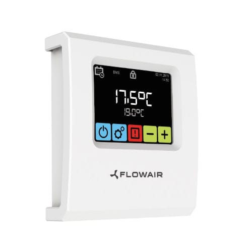 Pannello di controllo per sistema di ventilazione - T-BOX - flowair - a muro / professionale / con touch screen