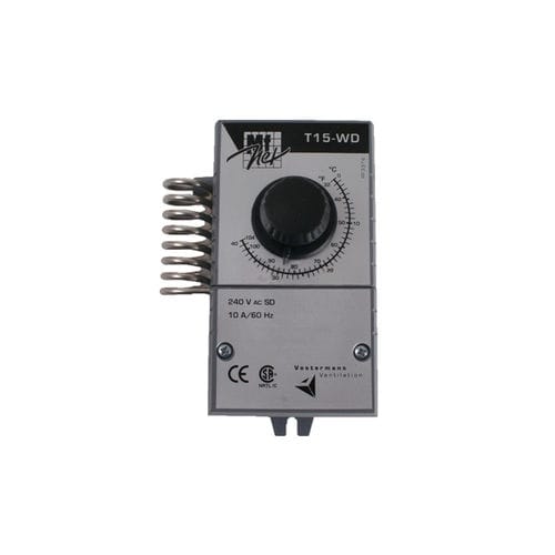 Termostato per riscaldamento - R55 - flowair - per sistema di ventilazione / d'ambiente / grigio