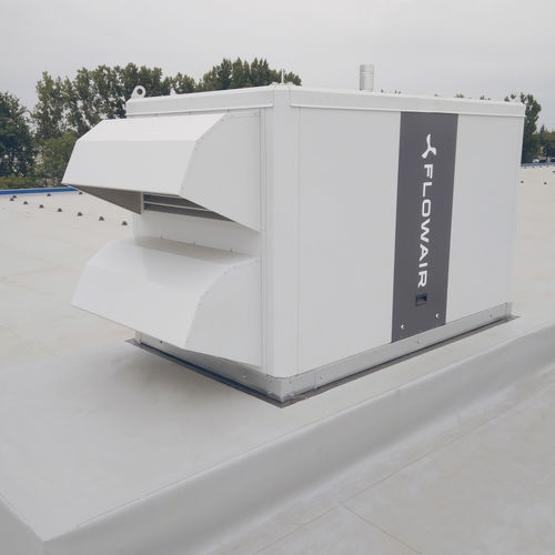 Unità di trattamento dell'aria industriale - CUBE R8 - flowair - compatta / per tetto