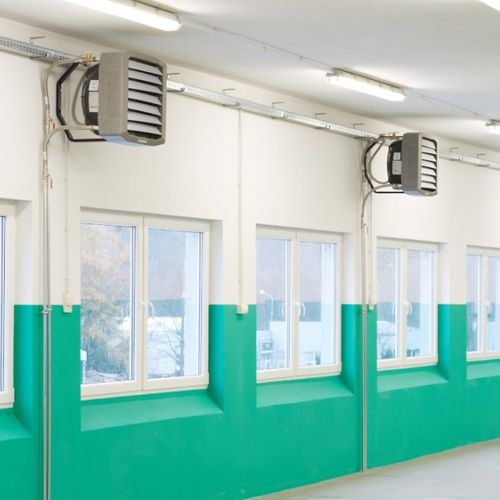 Termoventilatore a muro - LEO BMS - flowair