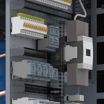Unità di controllo su guida DIN - Airedale International Air Conditioning