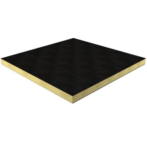 Pannello sandwich isolante per tetto - AIS PIR - Panelais - monofacciale in fibra di vetro / anima in poliuretano PUR / Euroclasse F