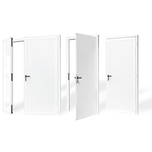 Porta per esterni - BASIC - Panelais - in alluminio / in acciaio / in polistirene