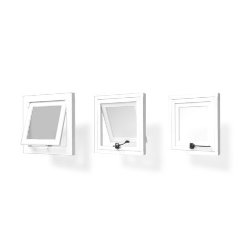 Finestra in PVC - SERIE S-7009  - Panelais - in vetro / scorrevole / basculante