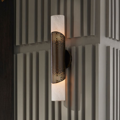 Applique contemporanea - EXELSIOR - Arteriors Home - da interno / in vetro / in acciaio