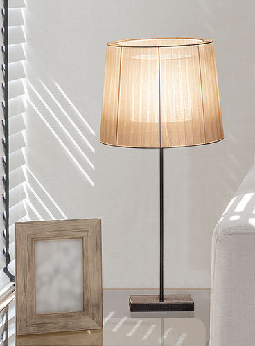 Lampada da tavolo - INDIANNA S - Luxcambra - in tessuto / contemporanea / con cavo