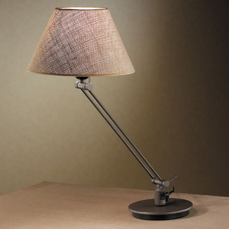 Lampada da tavolo - AGRIPINA S - Luxcambra - in nichel / in cotone / contemporanea